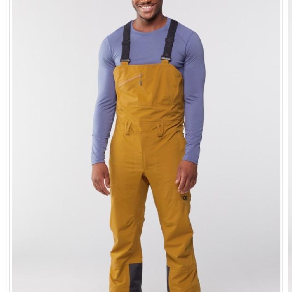 Outdoor research Mens XL CARBIDE BIB TAPENADE